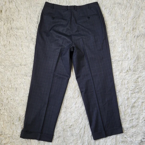 Canali Men’s 100% Wool Dress Pants Size 7 R
